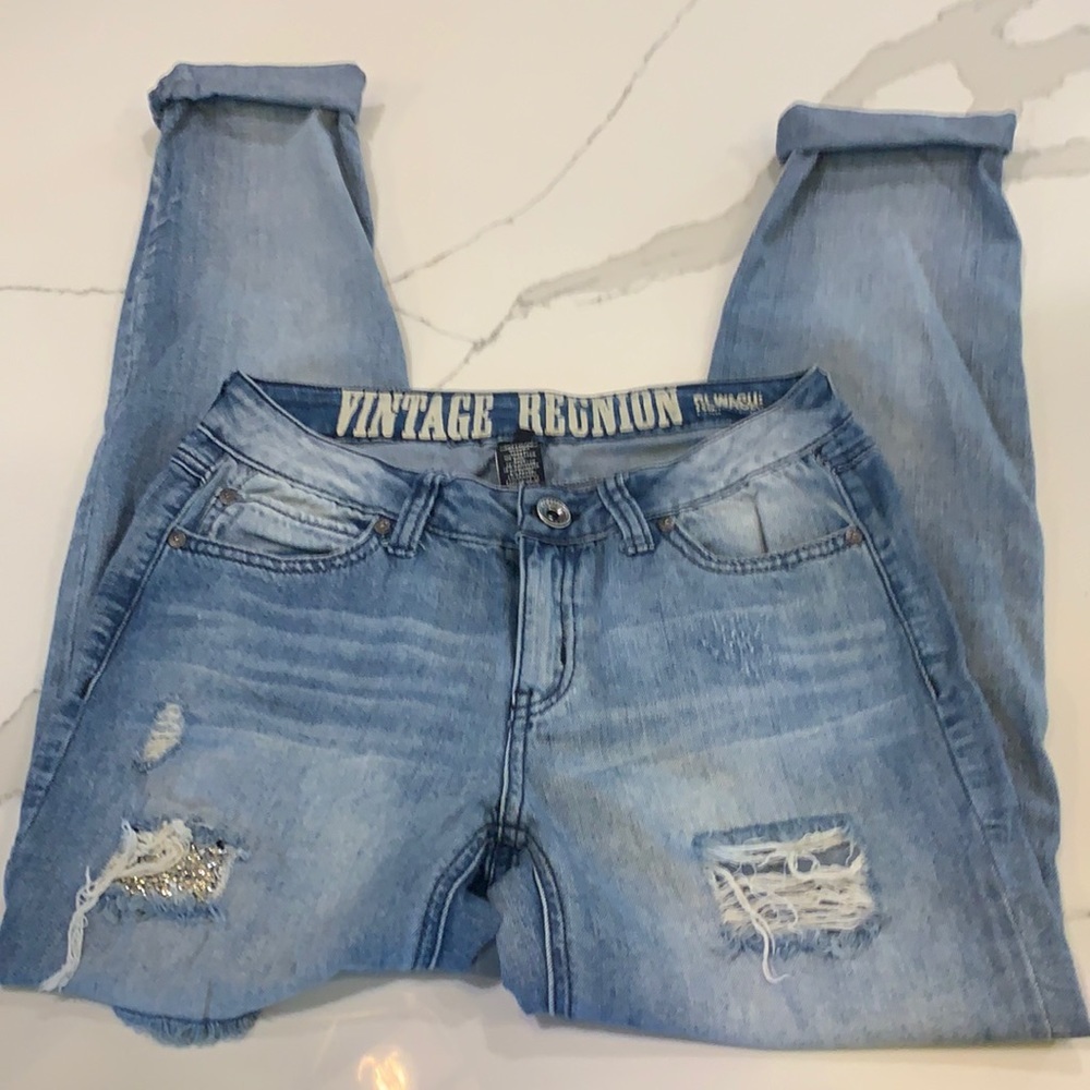Vintage Reunion Rewash Destroyed Size 5/6